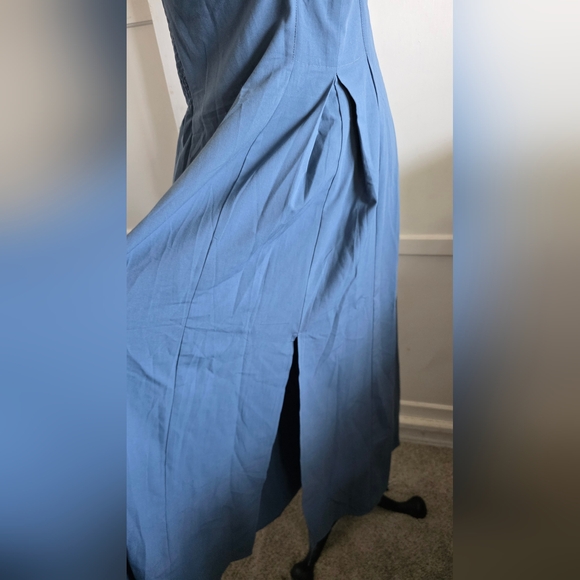 NWT BTFBM Elegant Blue Sleeveless Dress Size XL - Picture 7 of 10